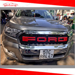Mặt ga lăng chữ FORD dành cho xe Ranger 2015-2017