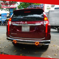 Ốp cản sau FITT cho xe Pajero Sport