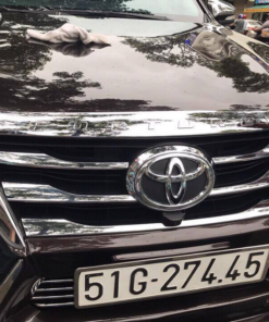 Ốp viền trước chrome cabonet Fortuner 2017 - 2018 - 2019
