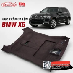 Bọc trần da lộn cho xe BMX X5 F15