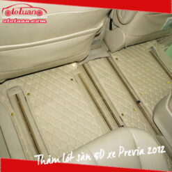 Thảm lót sàn 5D xe Previa 2012
