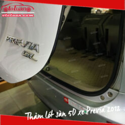 Thảm lót sàn 5D xe Previa 2012