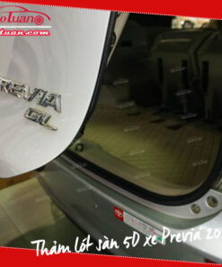 Thảm lót sàn 5D xe Previa 2012
