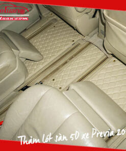 Thảm lót sàn 5D xe Previa 2012