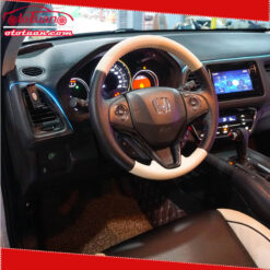 Khâu da vô lăng xe honda HRV