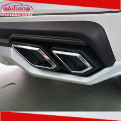 Lip pô body kit pajero sport 2017