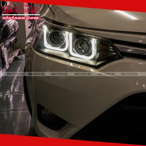 Đèn pha độ xe toyota vios 2014 - 2017