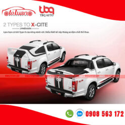 Nắp thùng thấp thể thao có đuôi cá