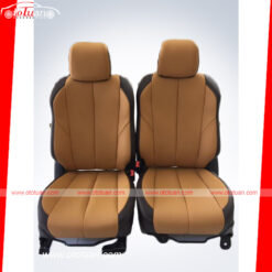 Bọc ghế da Trailblazer nâu đen