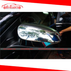 Ốp gương chiếu hậu Toyota Vios mạ crom