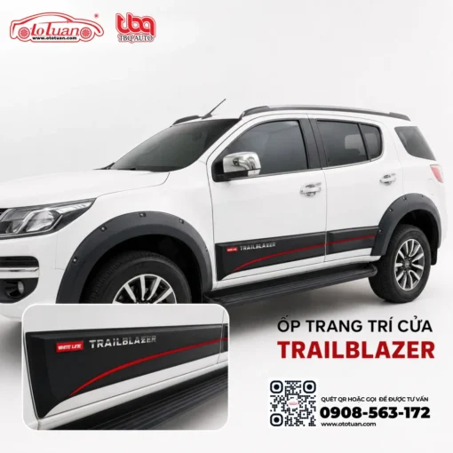 Ốp trang trí cánh của xe Traiblazer