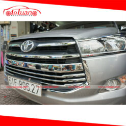 Ốp mặt ca lăng mạ crom cho xe Innova 2019