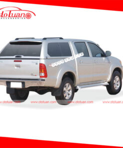 Nắp thùng cao Toyota Hilux 2010 không đèn có baga kính lùa