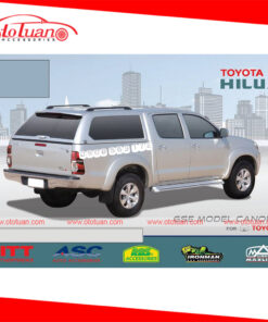 Nắp thùng cao Toyota Hilux 2010 không đèn có baga