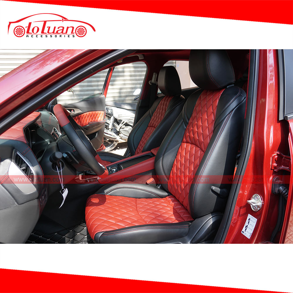 Bọc ghế da công nghiệp cho xe Toyota Vios | Nghệ Auto