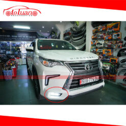 Độ đèn led daylight cho xe Fortuner