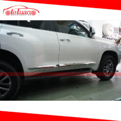 Nẹp hông mạ crom xe Toyota LandCruiser Prado 19