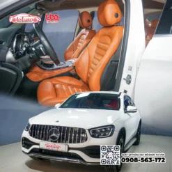 May nệm ghế xe Mercedes GLC màu nâu