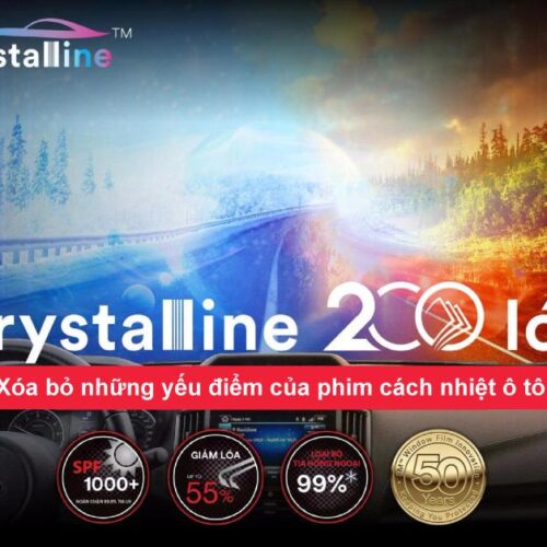 Phim cách nhiệt 3M Crystalline