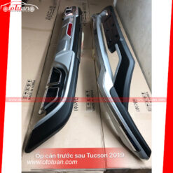 Ốp cản trước sau xe Hyundai Tucson 2019