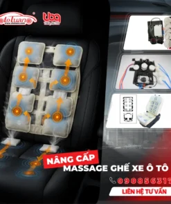 Nâng cấp hệ thống massage cho ghế xe ô tô