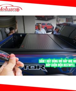 Nắp thùng cuộn điện BestWyll cho Ford Ranger Raptor