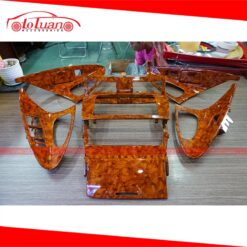 Sơn ốp giả gỗ nội thất xe Toyota Camry