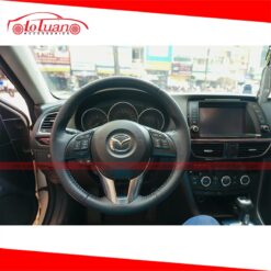 Khâu da vô lăng thủ công cho xe Mazda 6