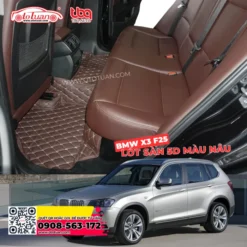 Thảm lót sàn 5D xe BMW X3