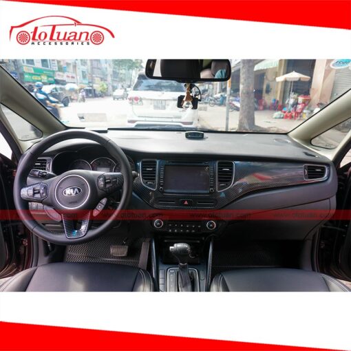 Khâu da vô lăng + cọc số + phanh tay Kia Rondo