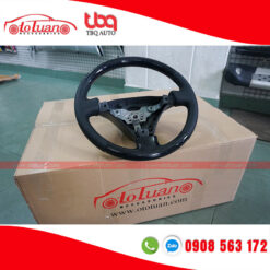 Khâu da vô lăng và ốp gỗ kiểu vân đá