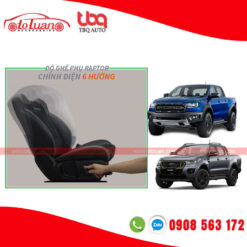 Độ ghế phụ xe Ford Ranger Raptor chỉnh điện 6 hướng