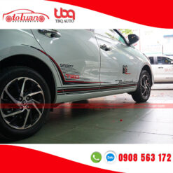 Tem decal TRD cho xe Toyota Vios 2021