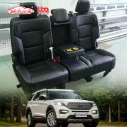 Độ bệ tỳ tay gập mở xe Ford Explorer