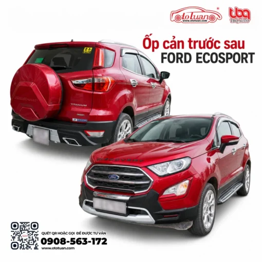 Ốp cản trước sau xe Ford Ecosport
