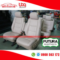 Bọc ghế da bò Ý Nappa Futura cho xe Lexus GX470
