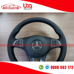 Khâu lại da vô lăng như zin cho Mercedes C300 2017