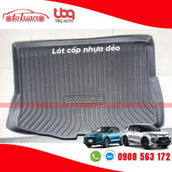 Lót cốp nhựa dẻo cho xe Toyota Raize