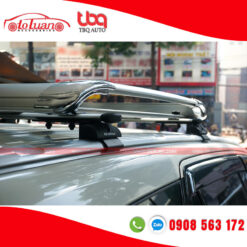 Baga mui xe Ford Everest pat kẹp, thanh ngang carryboy và giá để hàng