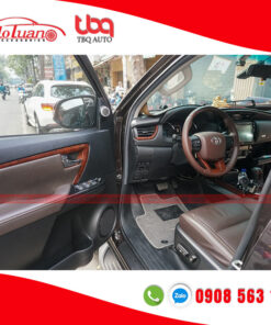 Sơn nhúng giả gỗ nội thất Fortuner 2017 - 2022