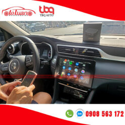 Android box xem Youtube, dẫn đường Vietmap trên màn hình xe MG ZS