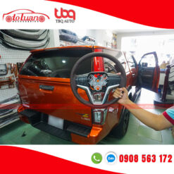 Khâu da vô lăng xe ISUZU DMAX 2022