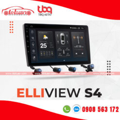 Màn hình android liền camera 360 Elliview S4 Premium (RAM 6GB + Carplay)