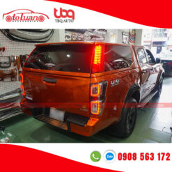 Nắp thùng cao xe ISUZU DMAX 2021 - 2022