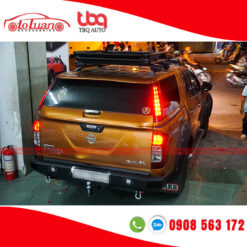 Cản sắt Option 4x4 lắp cho xe Nissan Navara