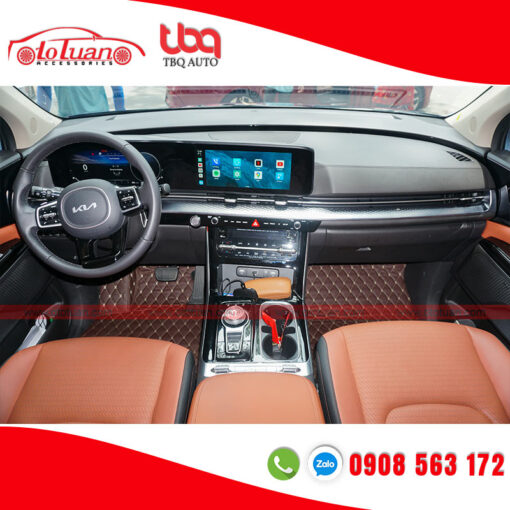 Lót sàn 5D 360 full sàn cho xe Kia Carnival 2022