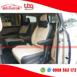 Bọc ghế da cho xe Kia Sedona như màu zin