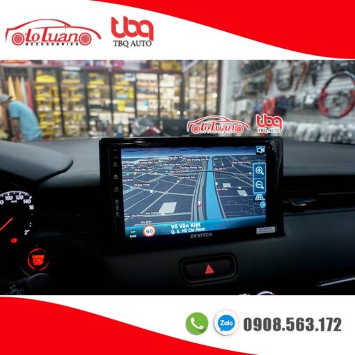 Honda HRV 2023 lắp màn hình android Zestech