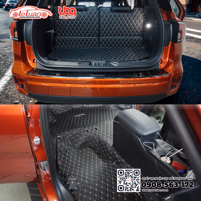 Lót sàn 5D xe Ford Everest
