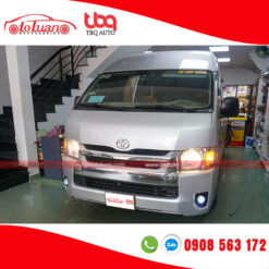 Độ đèn gầm Bi LED cho xe Toyota Hiace